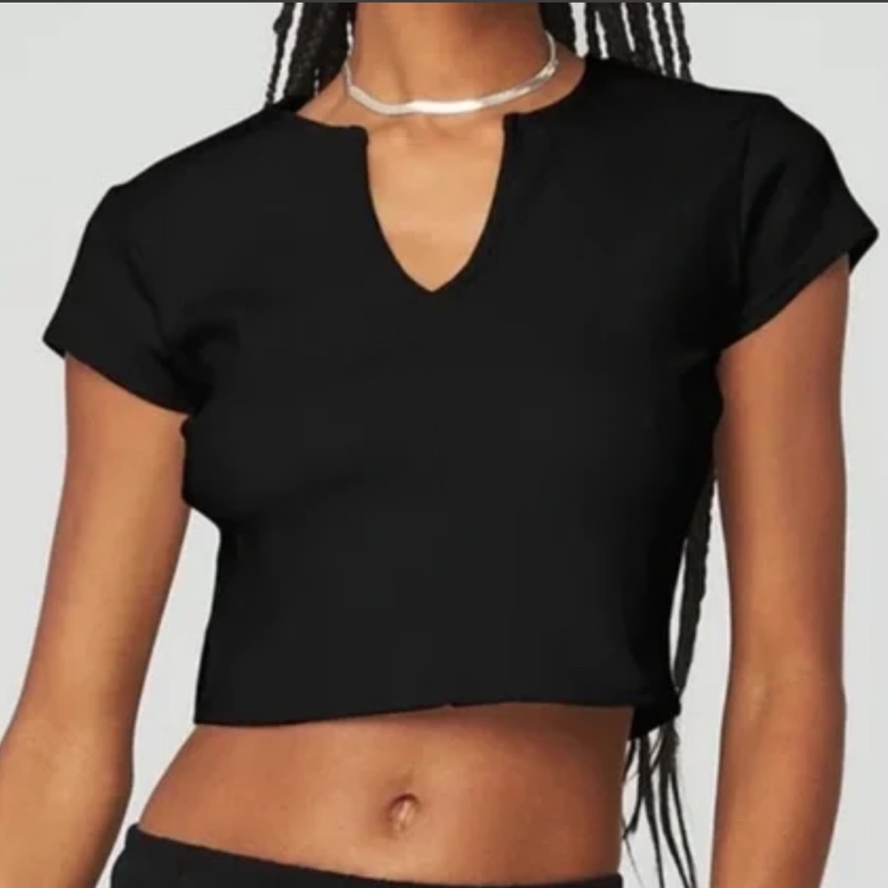 Alo rib savvy crop top worn once great condition